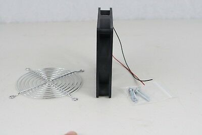 12V Fan 120mmx120mmx25mm Silent 2000RPM Condenser Refrigeration Guard M4 Screws