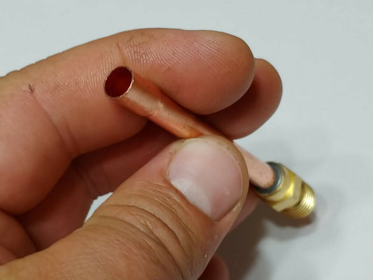 Refrigeration Copper 1/4" SAE Flare Fitting Sweat to use with Flare Nut 1/4"