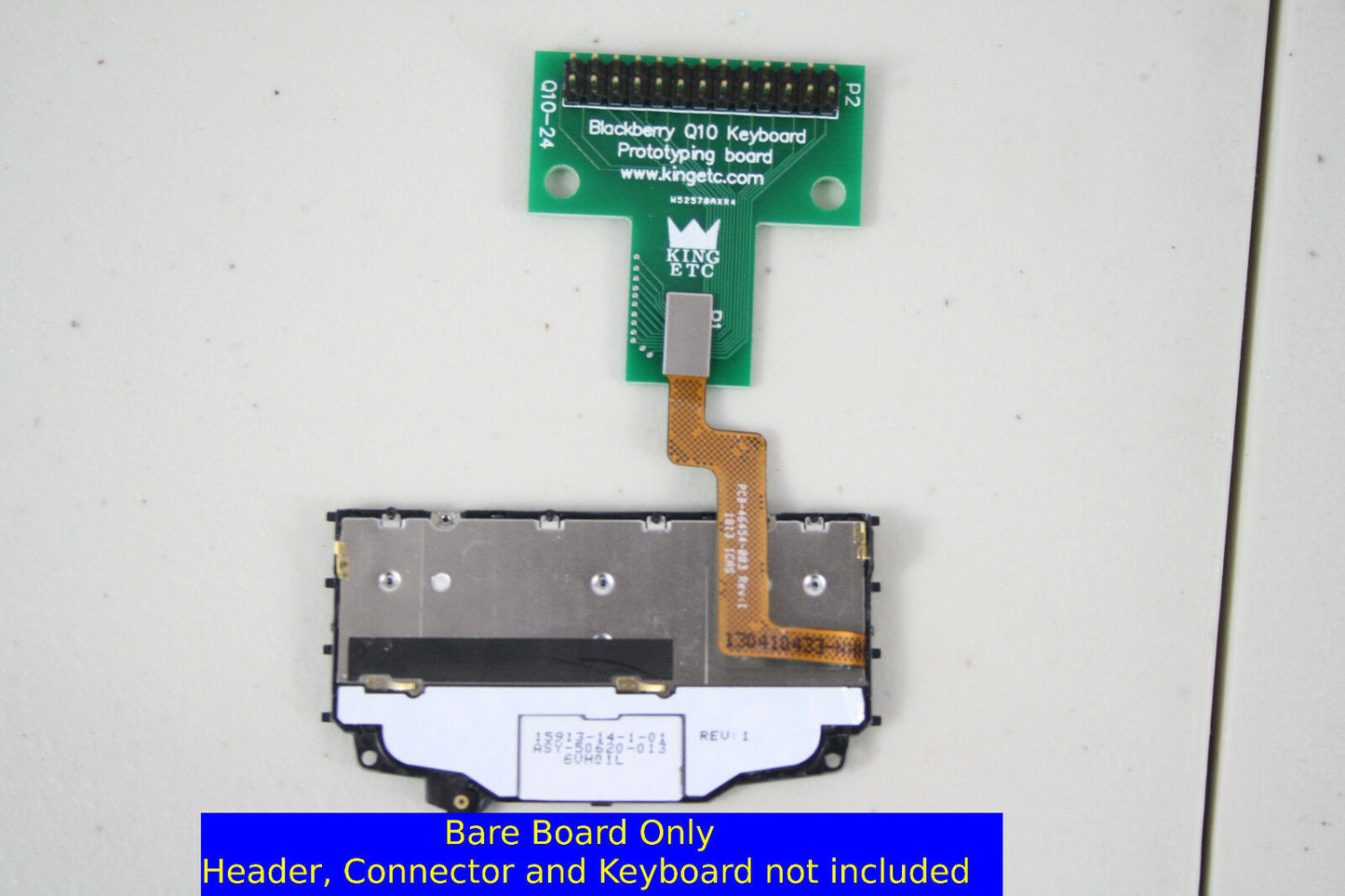 Q10 keyboard prototyping board bare