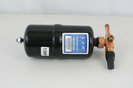 1/2HP liquid receiver refrigeration R134a R410A R22 for condensing units