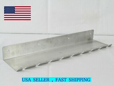 DEEP Pneumatic Air Tool 9 Gun Rack Shelf Holder 14GA Garage Storage Organizer