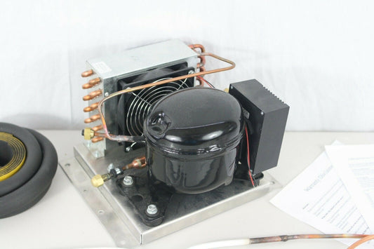 12/24v Conversion icebox to fridge with 20x10" plate *No gas No Wiring* R134A