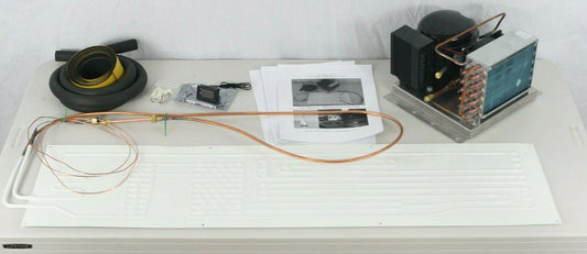 12/24v Conversion icebox to fridge with 39x10" plate *No gas No Wiring* R134A