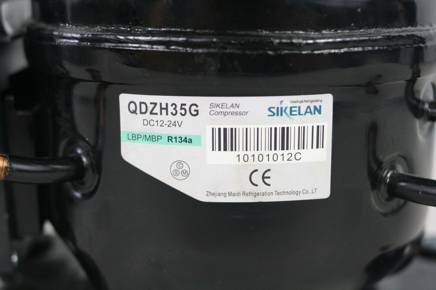 Sikelan QDZH35G 12V 24V DC R134a Refrigeration Compressor Mobile Marine Off-Grid