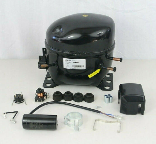 SIKELAN ADW142T6 REFRIGERATION COMPRESSOR 1/2 HP 1372BTU 110-120V R134A 50-60HZ