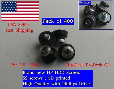 400X HP 2.5" HDD SSD Screws EliteDesk ProDesk G3 - Pro EliteOne G1 G2 511945-005