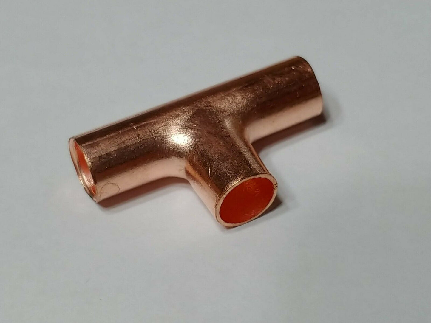 Refrigeration Copper Tee CxCxC ACR Sweat for Freezer Refrigerator Fridge
