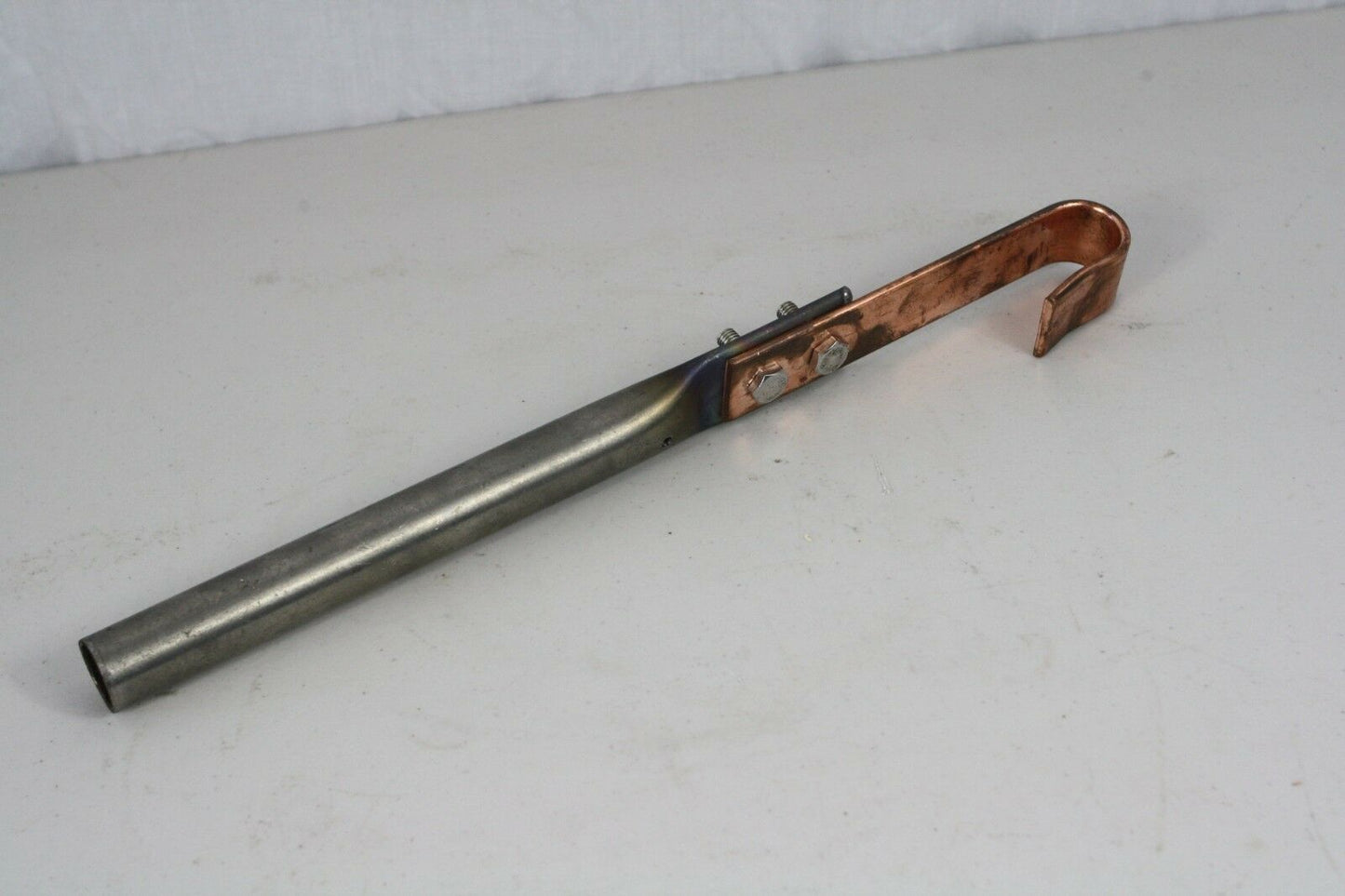 Aluminum Anodizing Titanium 15" Long Shaft 1" Diameter Copper Hook Anodize Rack