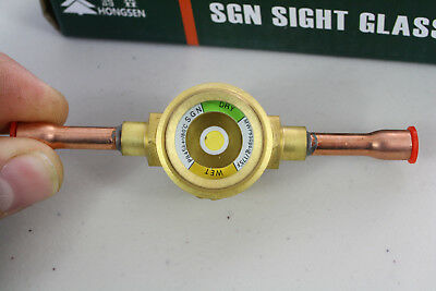 Sight Glass 1/4 Solder SGN-1/4ODF Moisture Indicator Refrigeration HVAC