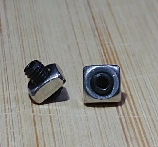 2X Square Nut + 2X Set Screw - MP Select Mini V1 - MP Mini Delta - Malyan M200