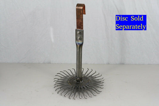 Aluminum Anodizing Titanium 15" Long Shaft 1" Diameter Copper Hook Anodize Rack