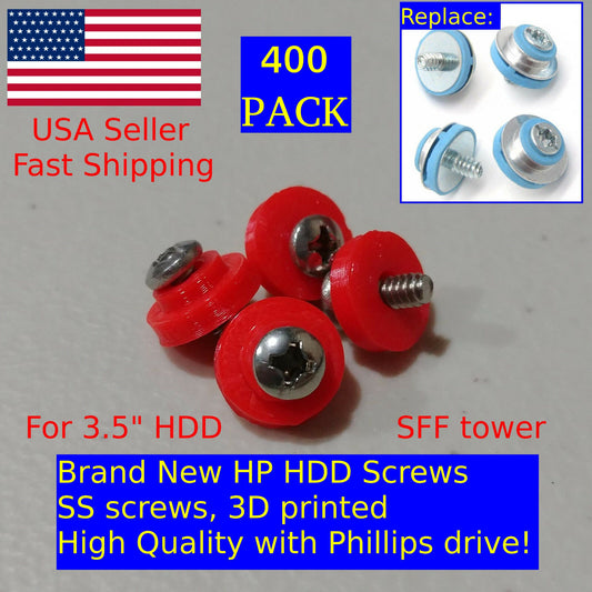 400X HP HDD Mounting Screws 6000 6005 Pro 8000 8100 8200 Elite DC7800 DC7900 SFF
