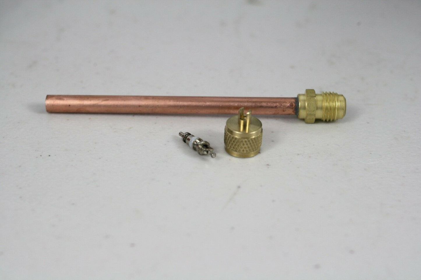 Air Conditioner Refrigeration Fridge AC Filling Service Access Valve 1/4 x 4"