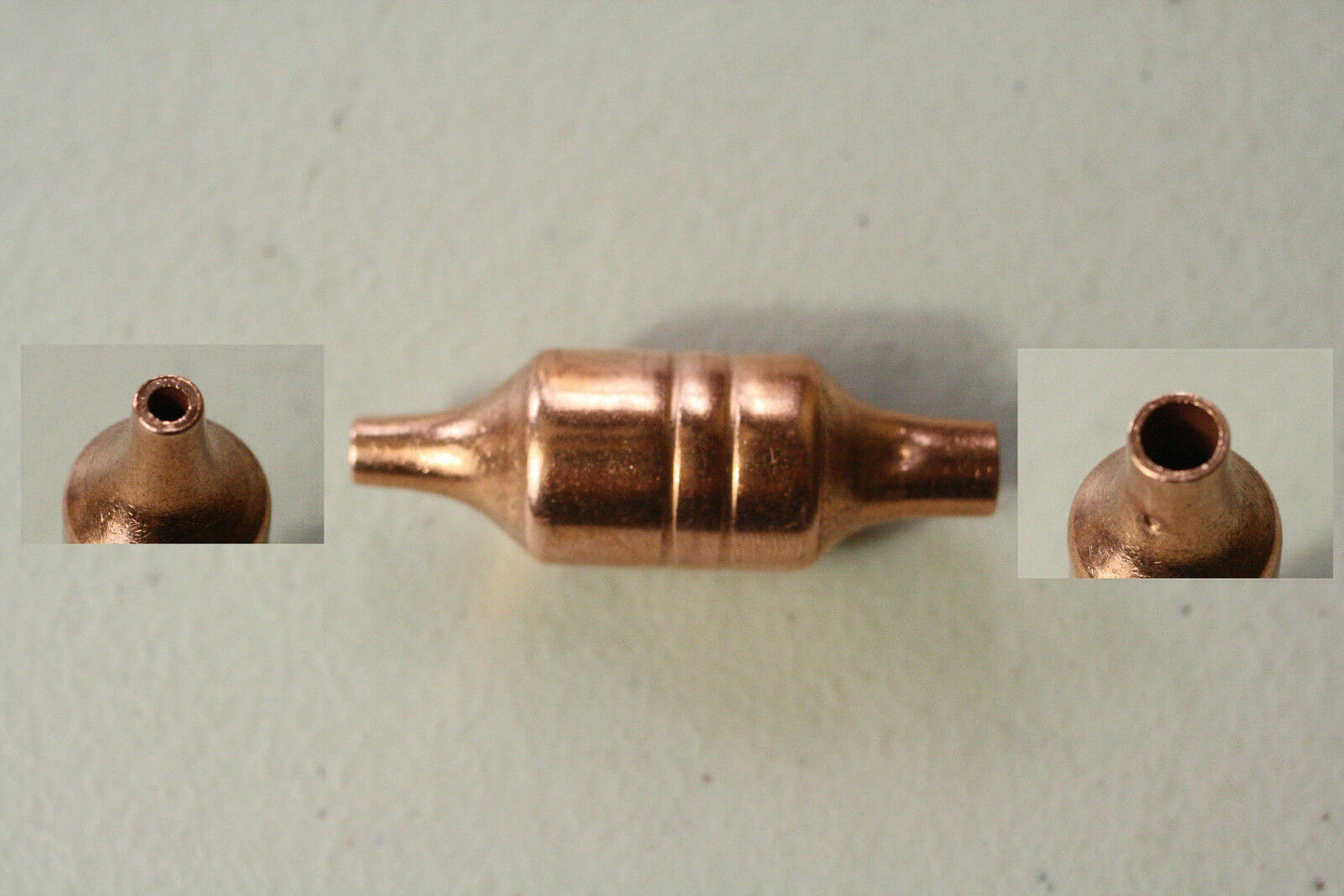 Freezer Fridge A/C Refrigeration Copper Accumulator 1/4" 1/8" Sweat