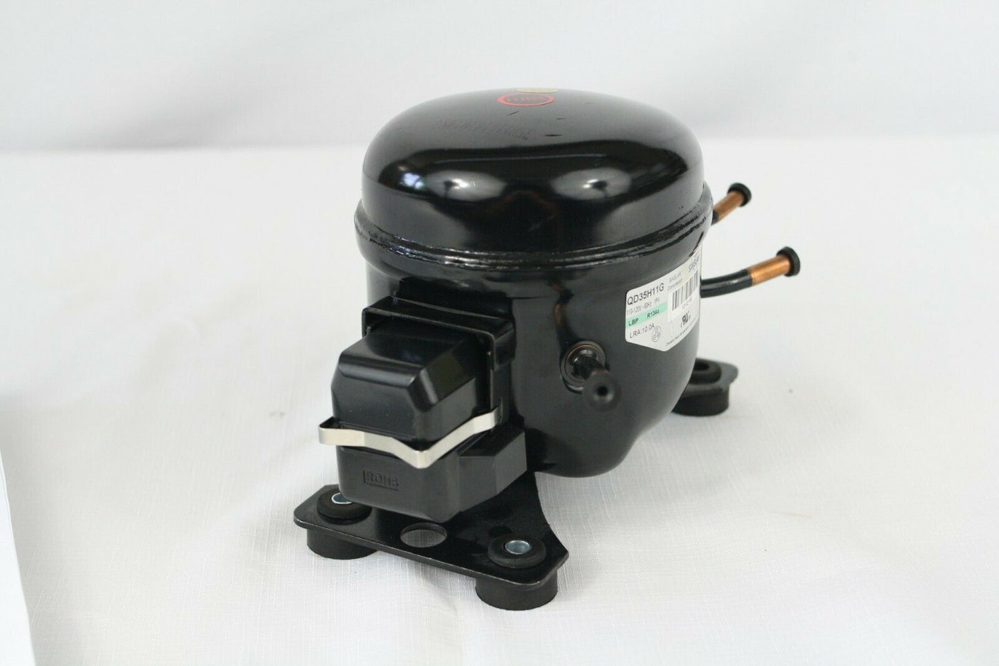 SIKELAN QD35H11G REFRIGERATION COMPRESSOR 1/9 HP 307BTU 110-120V R134A 50-60HZ