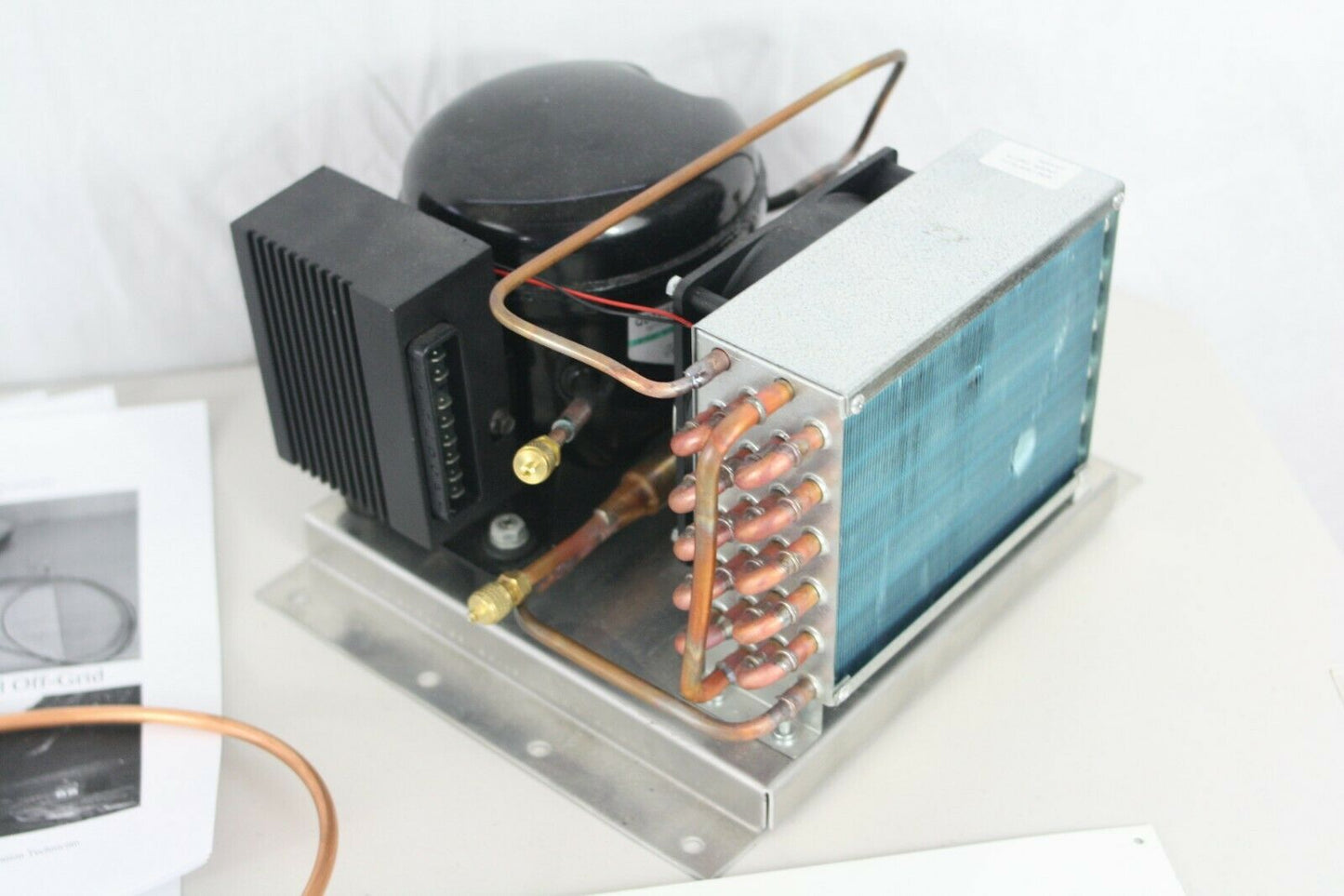 12/24v Conversion icebox to fridge with 20x10" plate *No gas No Wiring* R134A