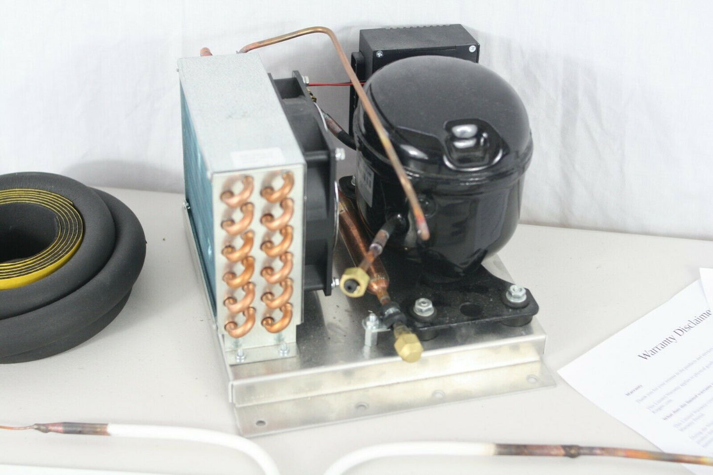 12/24v Conversion icebox to fridge with 20x10" plate *No gas No Wiring* R134A