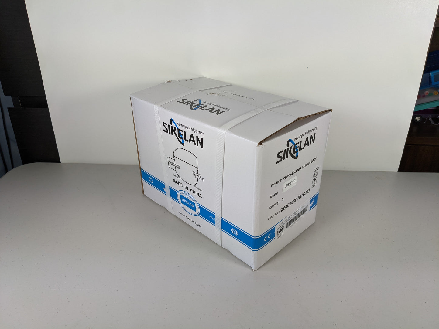 Sikelan QD65Y11G Refrigeration Compressor 1/7HP 450BTU 110-120VAC R600a LBP