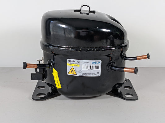 Sikelan QD65Y11G Refrigeration Compressor 1/7HP 450BTU 110-120VAC R600a LBP