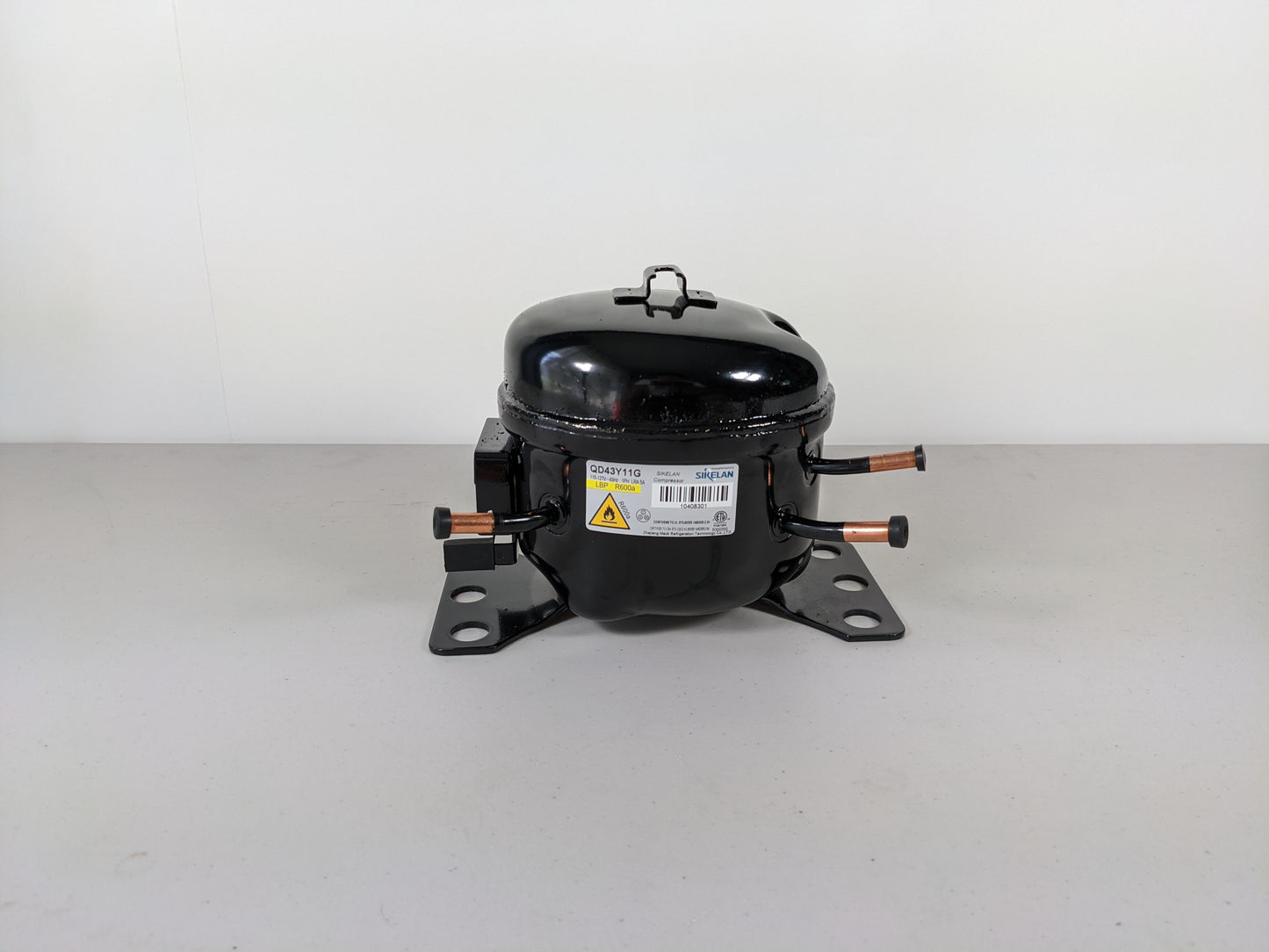 Sikelan QD43Y11G Refrigeration Compressor 1/9HP 307BTU 110-120V R600a LBP