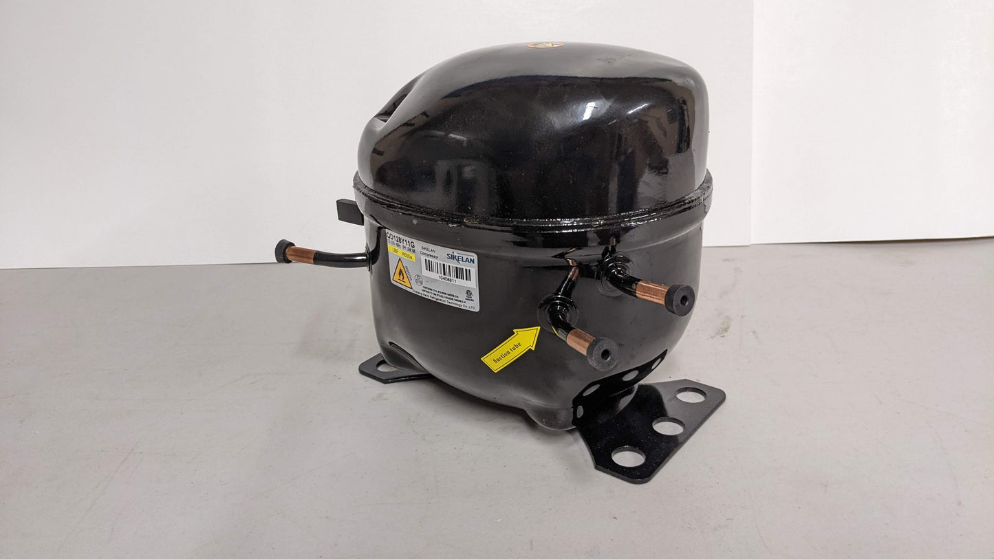 Sikelan QD128Y11G Refrigeration Compressor 1/3-HP 901BTU 110-120V R600a LBP