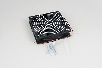 12V Fan 120mmx120mmx25mm Silent 2000RPM Condenser Refrigeration Guard M4 Screws