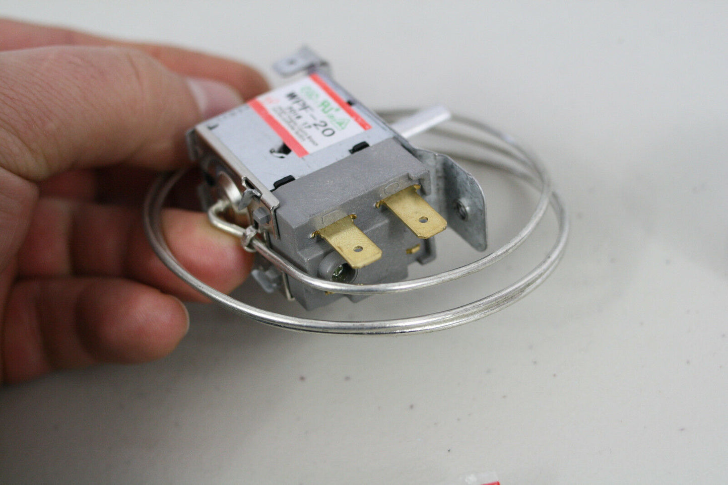 WPF-20 Universal Thermostat 2-pins KIT Freezer Refrigerator with Bracket Dial