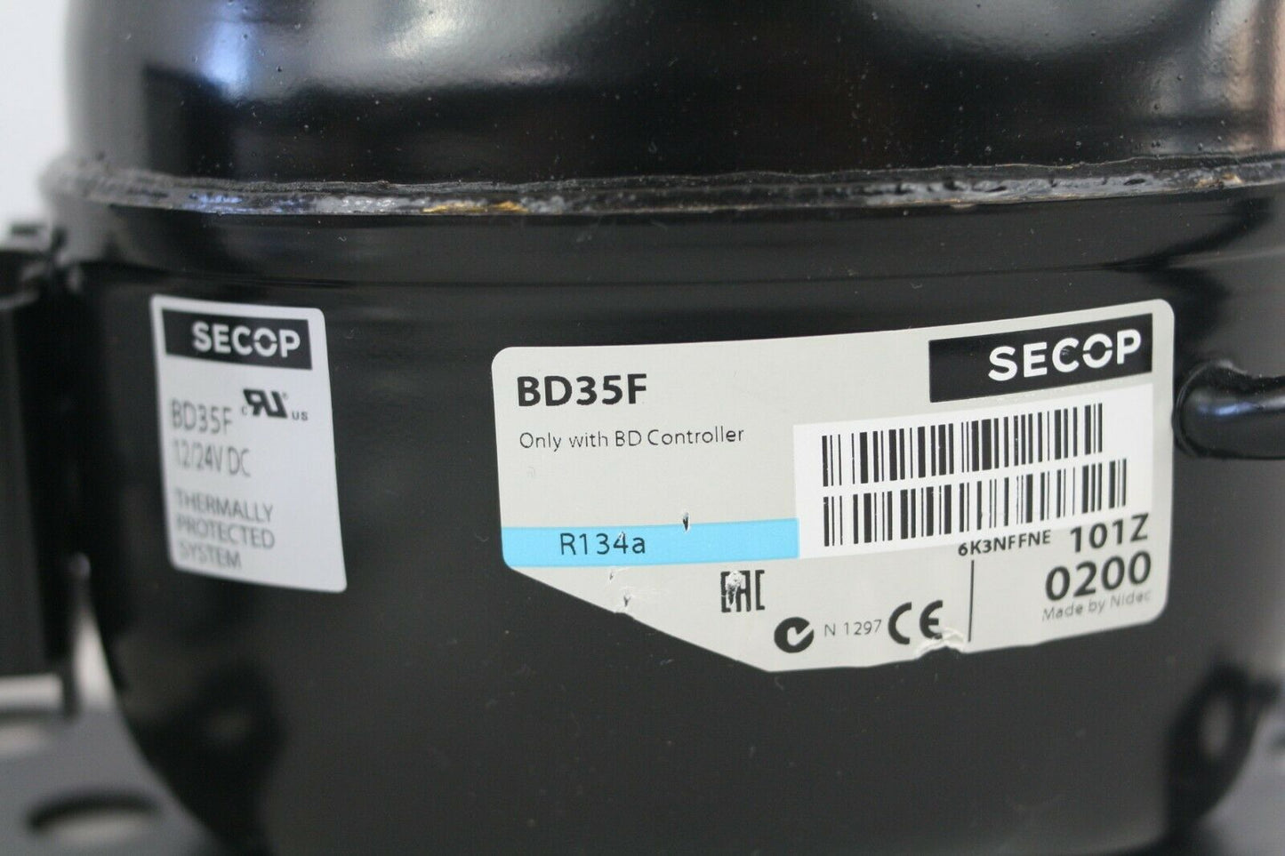 Danfoss Secop BD35f R134a 12V 24V DC Refrigeration Compressor Fridge Freezer