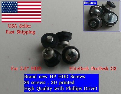 4X HP 2.5" HDD SSD Screws EliteDesk ProDesk G3 - Pro EliteOne G1 G2 511945-005