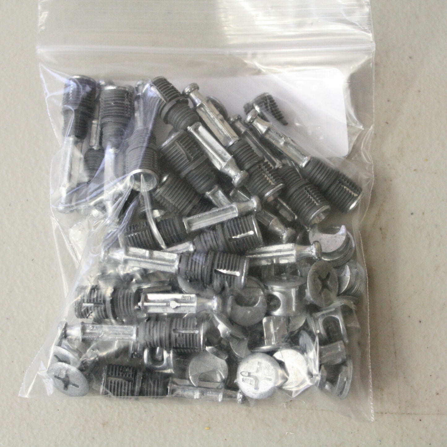 Pack 25 Cam Lock Nut Turn Faster Connector Screw Dowel CP5914 T5572ZA 10x8x12mm