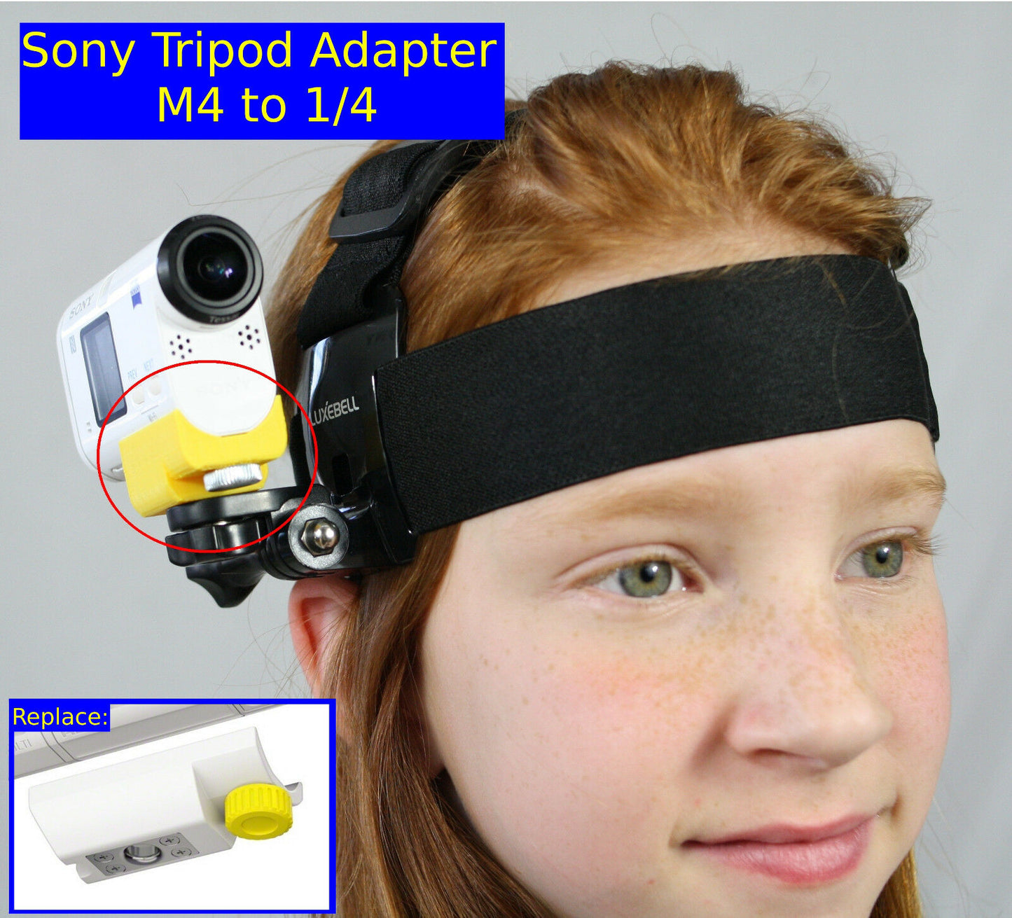 SONY ACTION TRIPOD ADAPTER AS200V AS100V AS30A AS20V X1000V X25893161 X25893163
