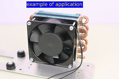 24V Fan 120mm x 120mm x 25mm Evaporator Condenser Refrigeration with M4 Screws