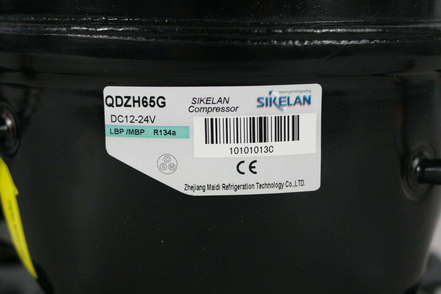 Sikelan QDZH65G 12V 24V DC R134A Refrigeration Compressor Mobile Marine Off-Grid
