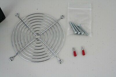 110VAC Fan 120mmx120mmx25mm 3000RPM Ball Bearing with Guard M4 Screws terminal