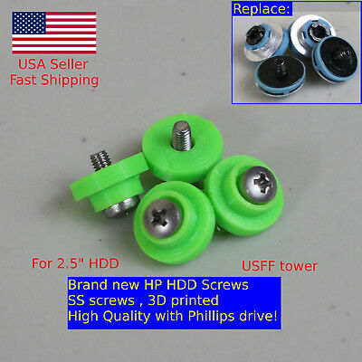 4X HP HDD Mounting Screws 6000 6005 Pro 8000 8100 EliteDesk ProDesk G1 G2 USFF