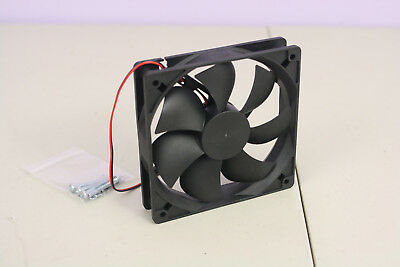 24V Fan 120mm x 120mm x 25mm Evaporator Condenser Refrigeration with M4 Screws