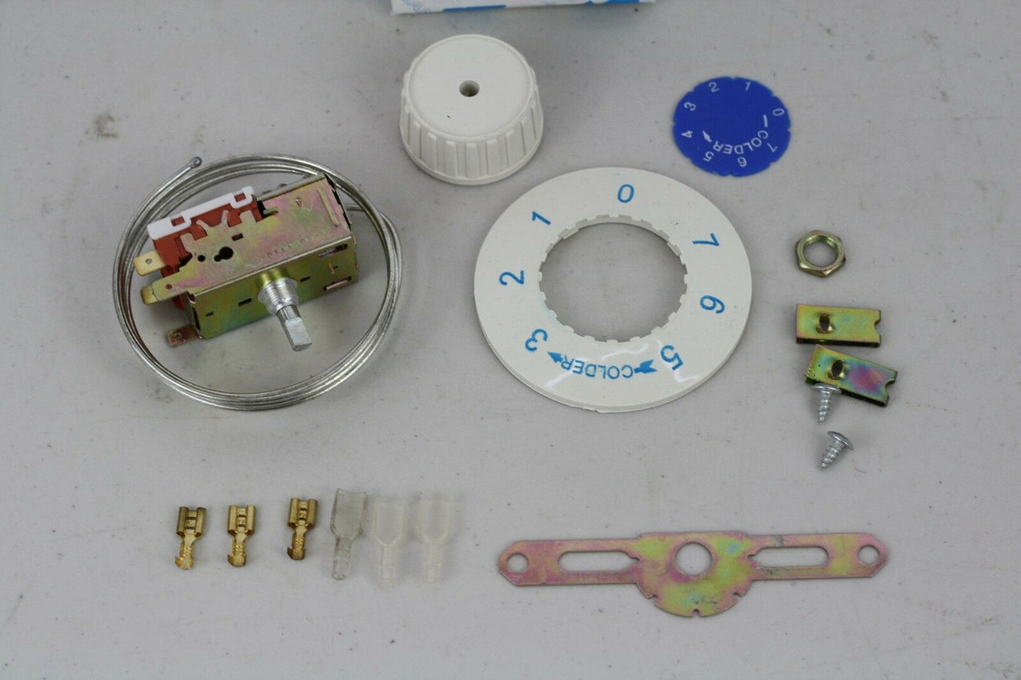 VB7 Thermostat 2-pins KIT Chiller Keg Refrigerator with Bracket Dial K50-P1118