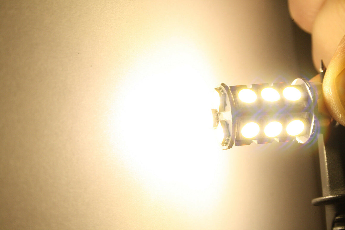 E12 led High quality 5050 DC12V 3.2W  light Bulb Fridge RV boat Solar Warm White