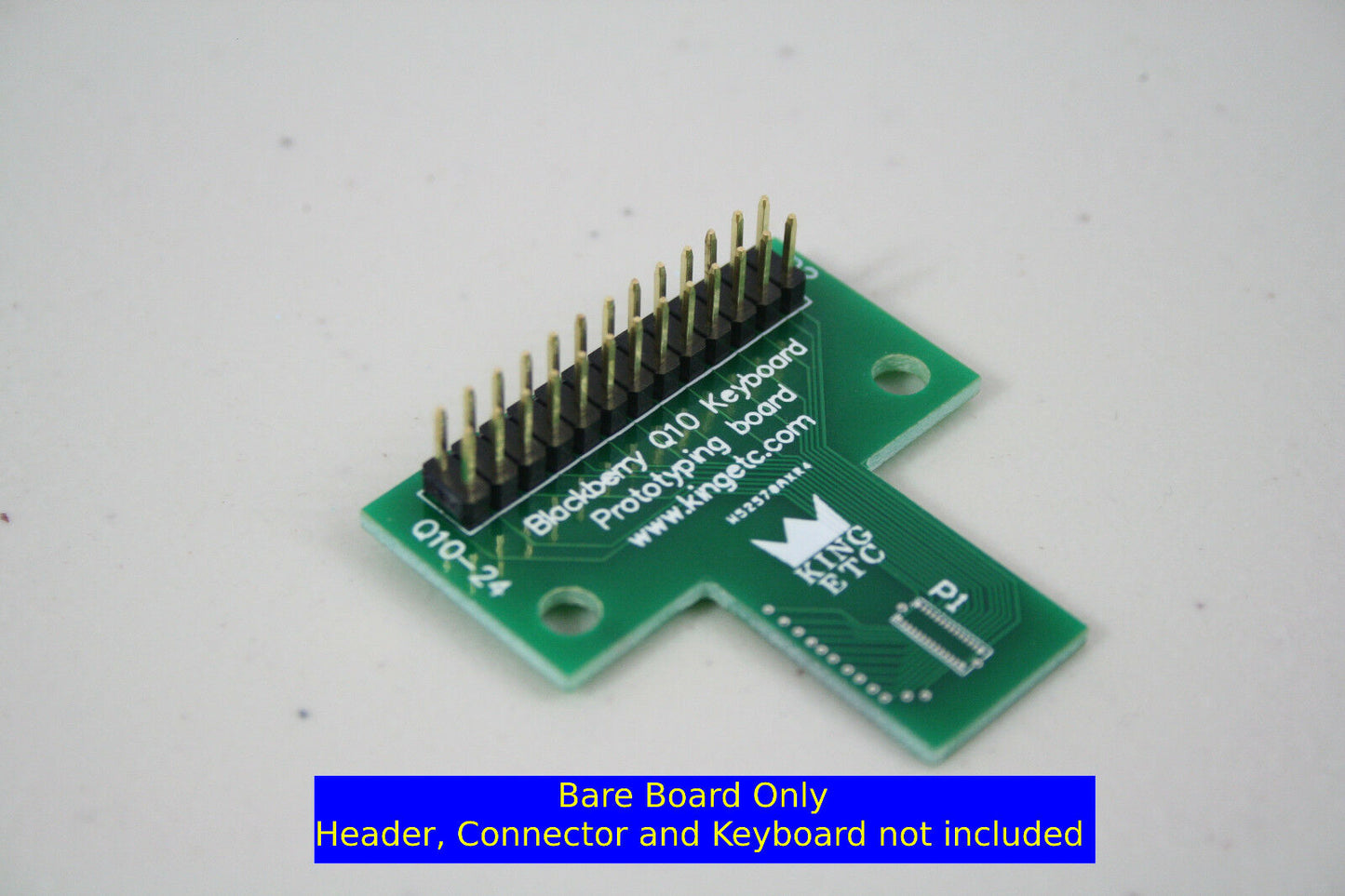 Q10 keyboard prototyping board bare