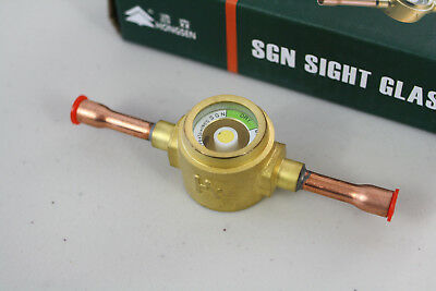 Sight Glass 1/4 Solder SGN-1/4ODF Moisture Indicator Refrigeration HVAC